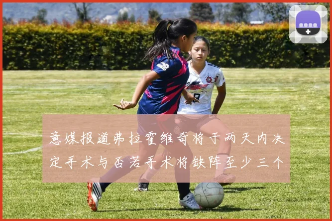 意媒报道弗拉霍维奇将于两天内决定手术与否若手术将缺阵至少三个月